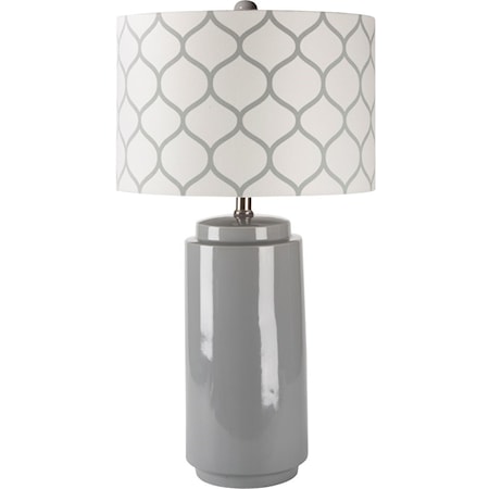 Gray Modern Table Lamp