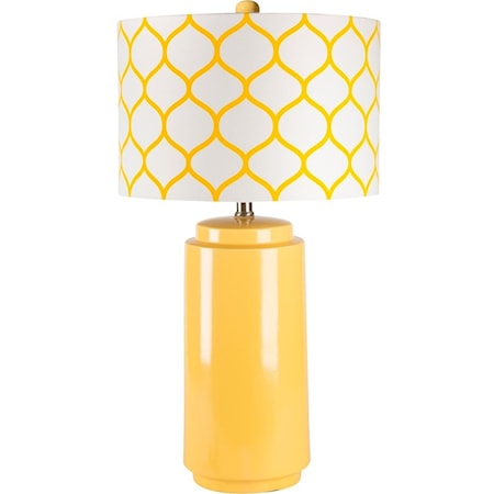 Yellow Modern Table Lamp