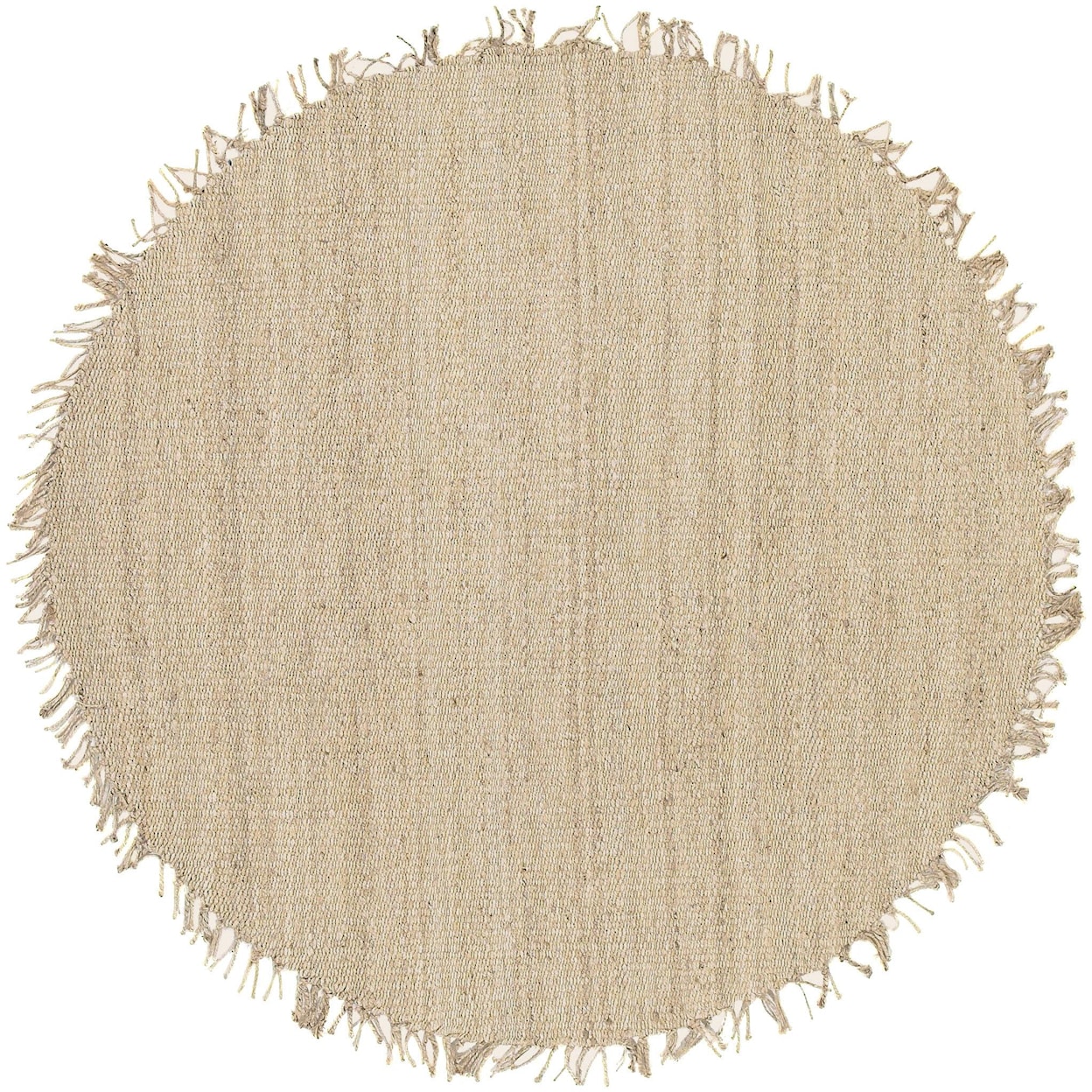 Surya Jute Bleached 6' Round