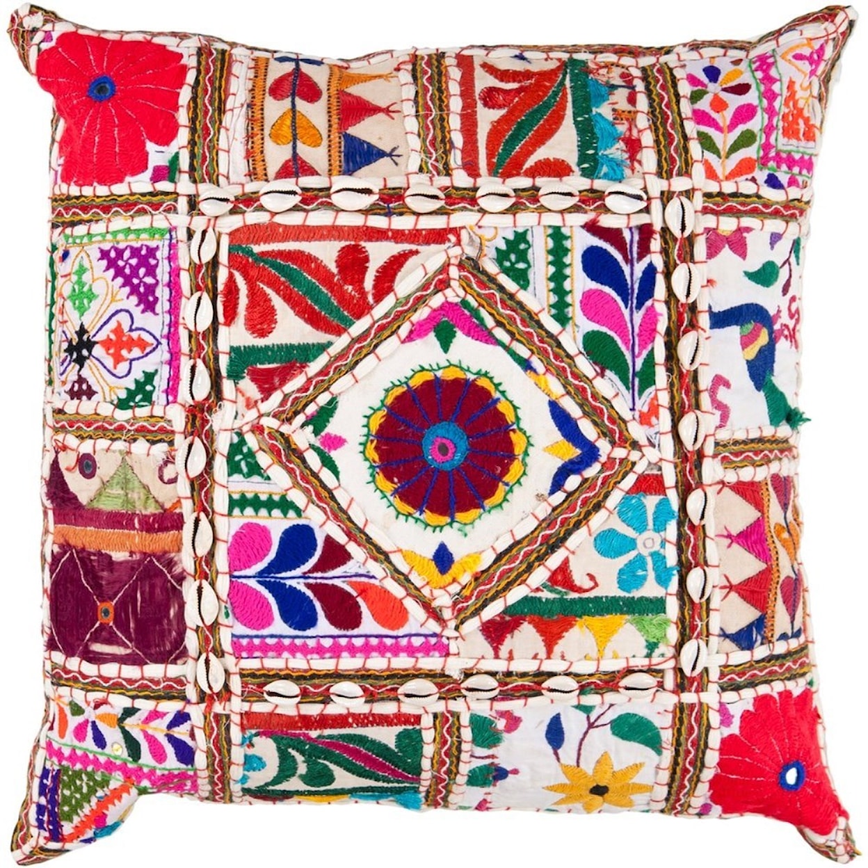 Surya Karma 22 x 22 x 5 Down Throw Pillow