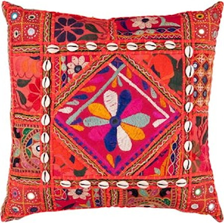 18 x 18 x 4 Down Throw Pillow