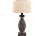 Surya Konani Black Coastal Table Lamp