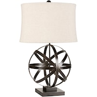 Bronze Industrial Table Lamp