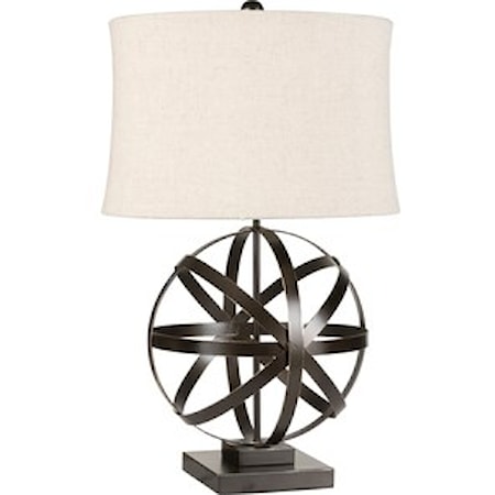 Bronze Industrial Table Lamp