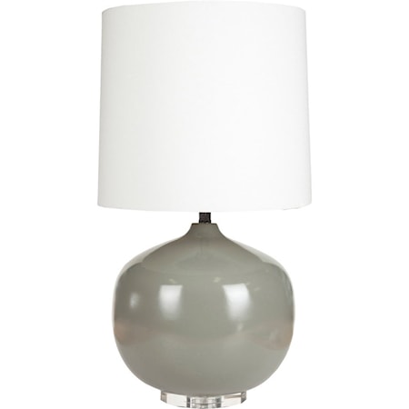 Gray Modern Table Lamp