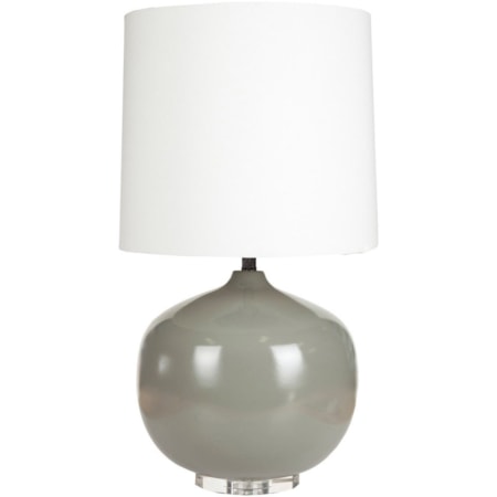 Gray Modern Table Lamp