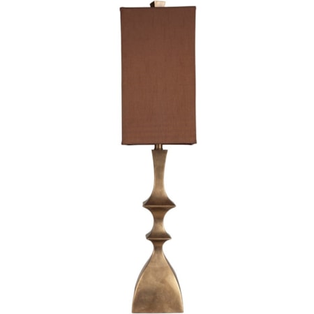 Aged Goldtone Traditional Table Lamp