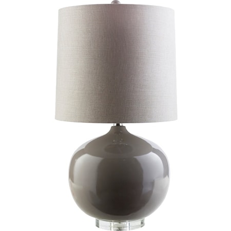 Gray Acrylic Modern Floor Lamp