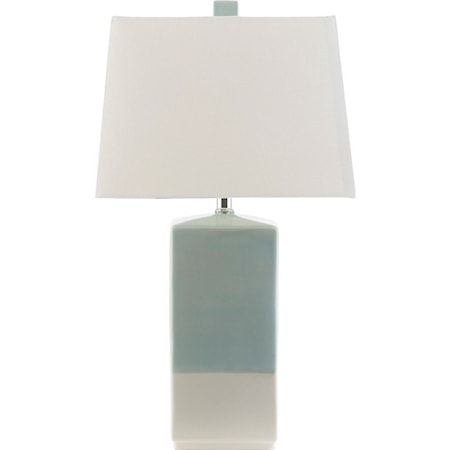 Blue / White Coastal Table Lamp