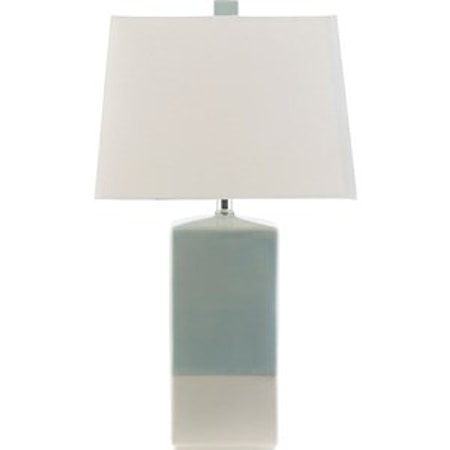 Blue / White Coastal Table Lamp