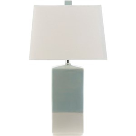 Blue / White Coastal Table Lamp