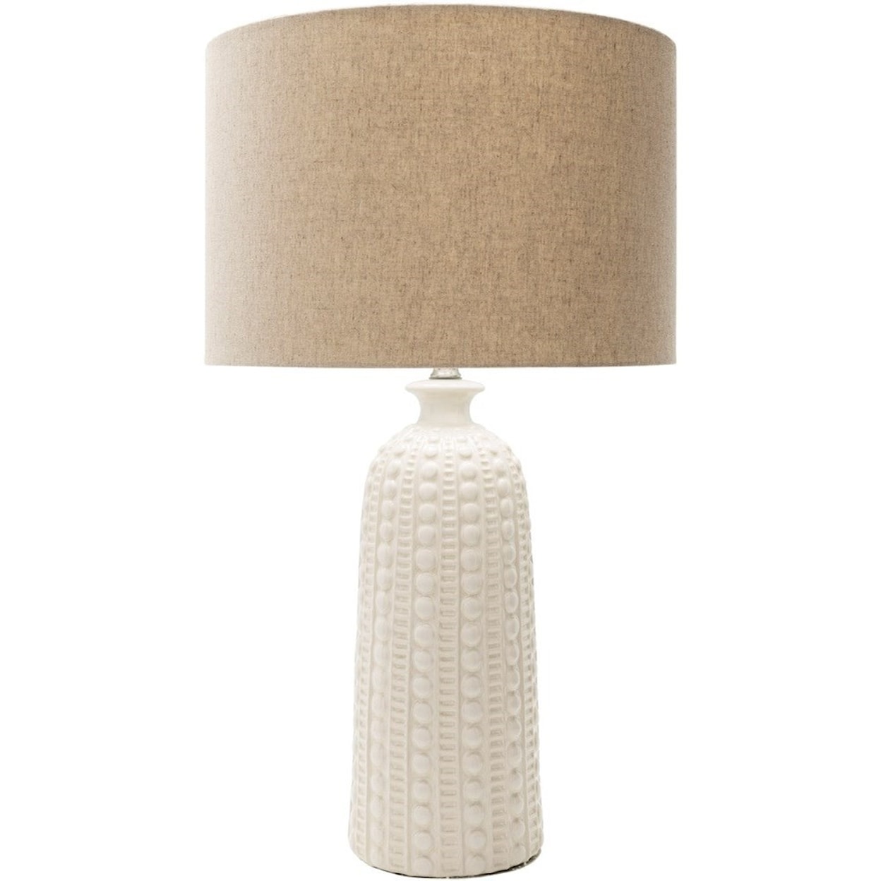 Surya Newell  Glazed Coastal Table Lamp