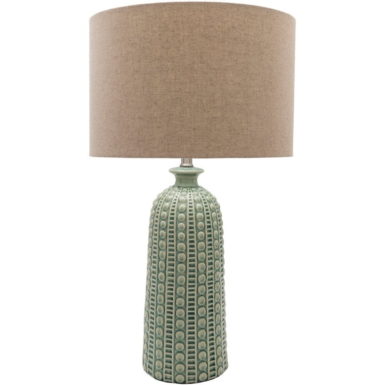 Surya Newell  Glazed Coastal Table Lamp