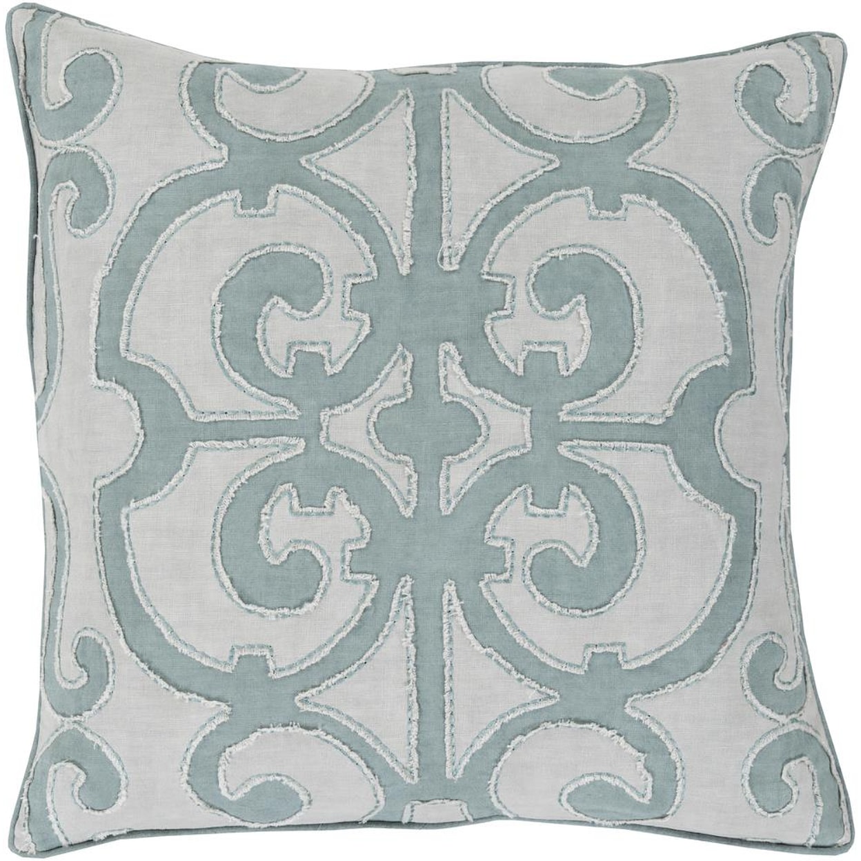 Surya Pillows 22" x 22" Decorative Pillow