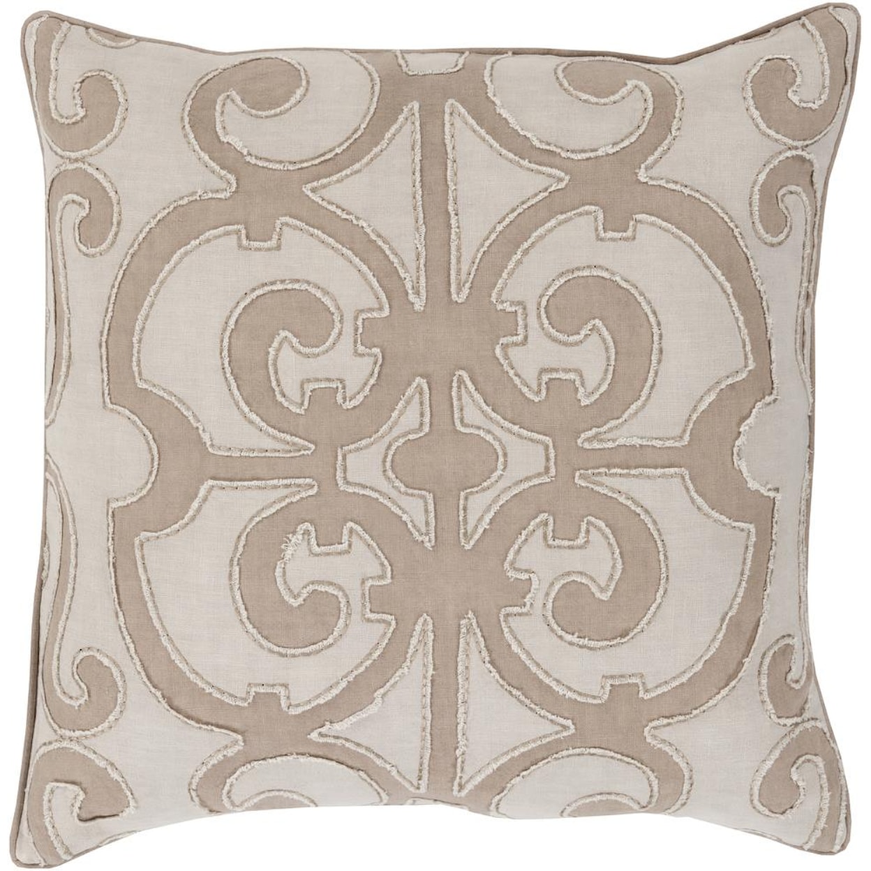 Surya Pillows 18" x 18" Decorative Pillow