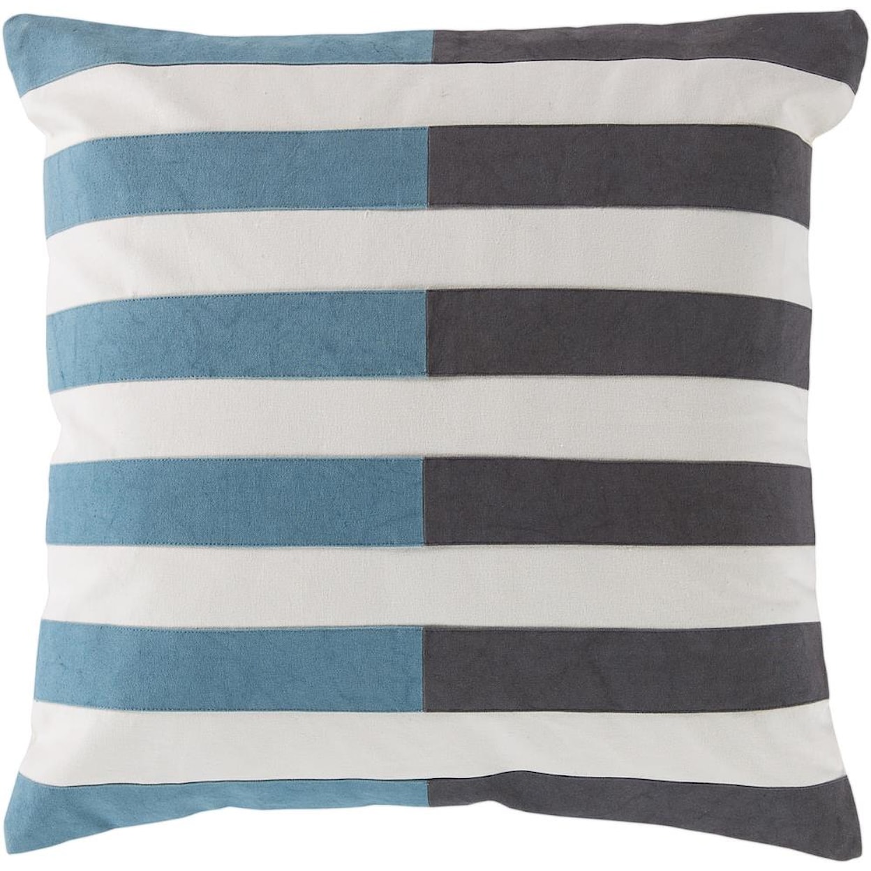 Surya Pillows 18" x 18" Oxford Pillow