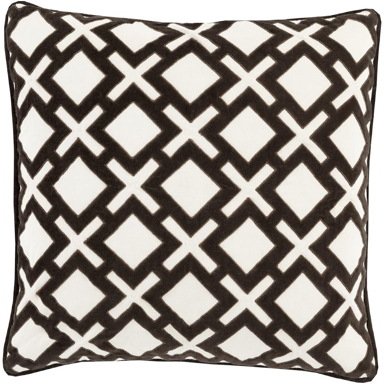 Surya Pillows 18" x 18" Decorative Pillow