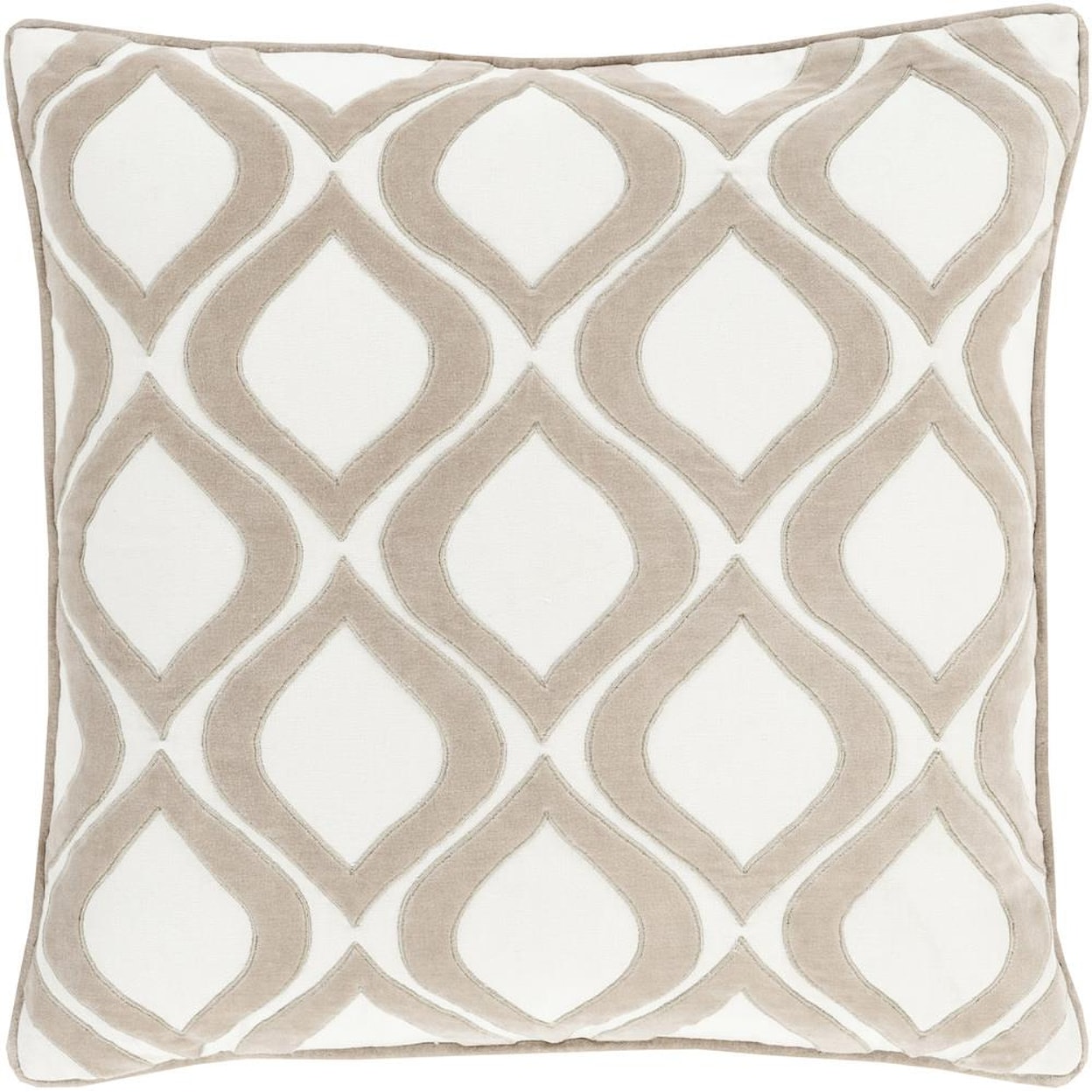 Surya Pillows 18" x 18" Decorative Pillow