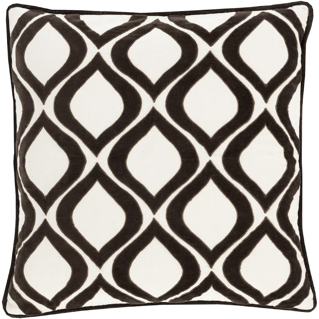 Surya Pillows 22" x 22" Decorative Pillow