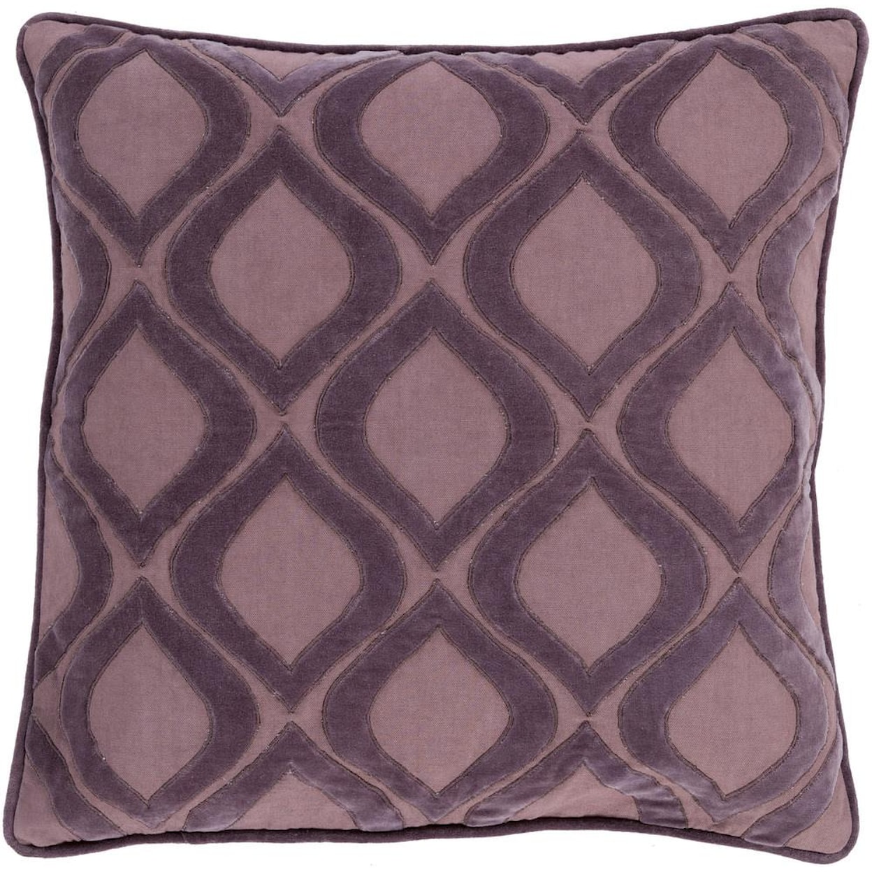 Surya Pillows 22" x 22" Decorative Pillow