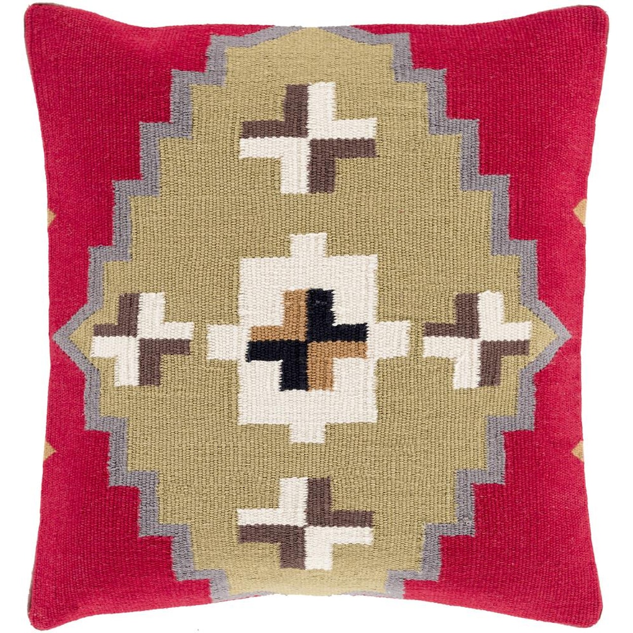 Surya Pillows 18" x 18" Decorative Pillow