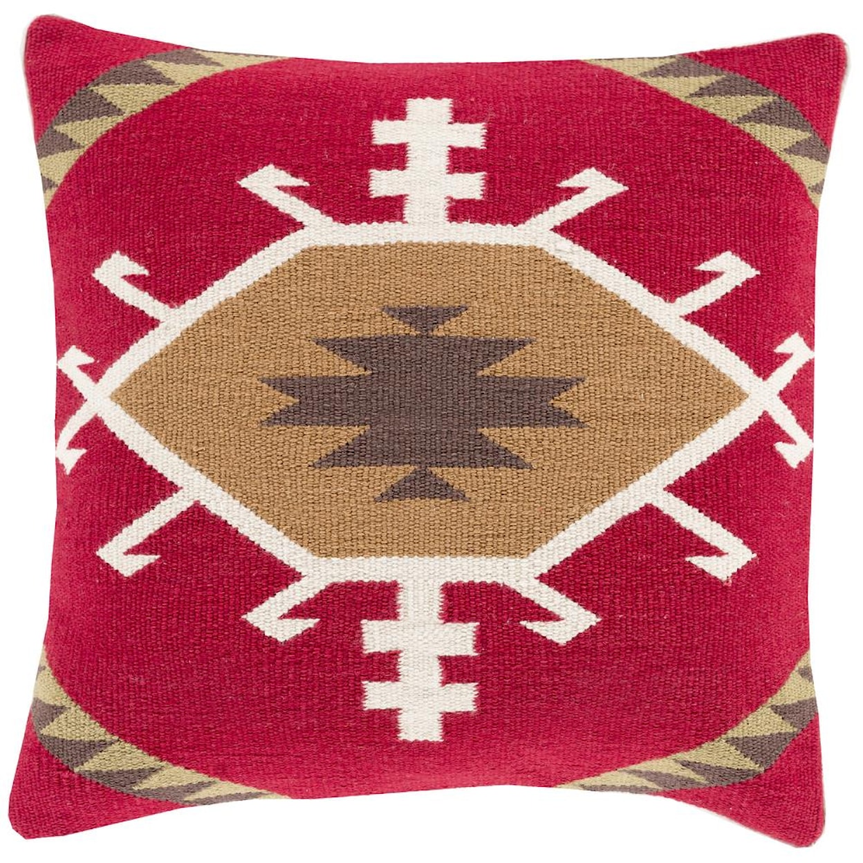 Surya Pillows 18" x 18" Decorative Pillow