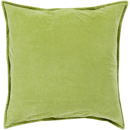 20" x 20" Cotton Velvet Pillow