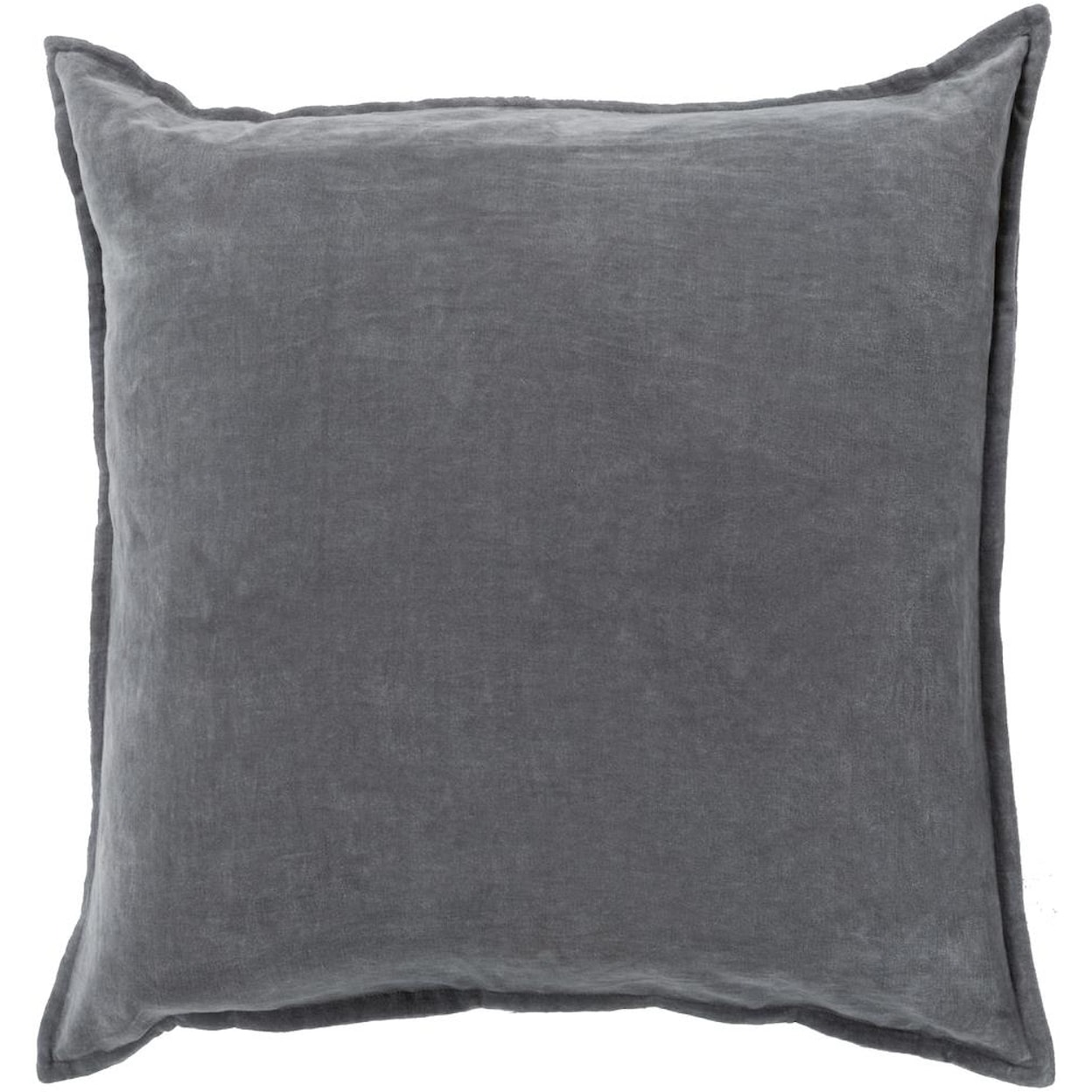 Surya Pillows 20" x 20" Cotton Velvet Pillow