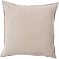 20" x 20" Cotton Velvet Pillow