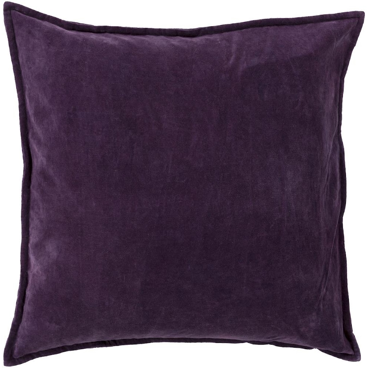 Surya Pillows 18" x 18" Cotton Velvet Pillow
