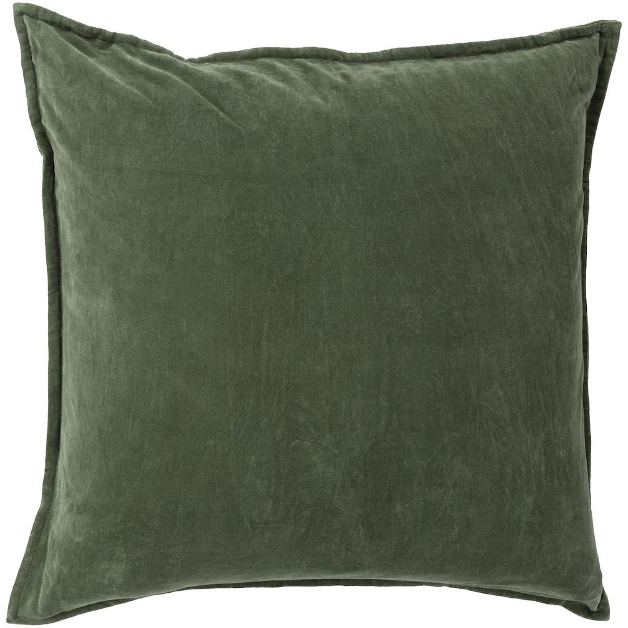 Surya Pillows 18" x 18" Cotton Velvet Pillow