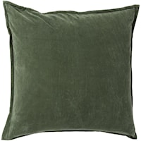 20" x 20" Cotton Velvet Pillow