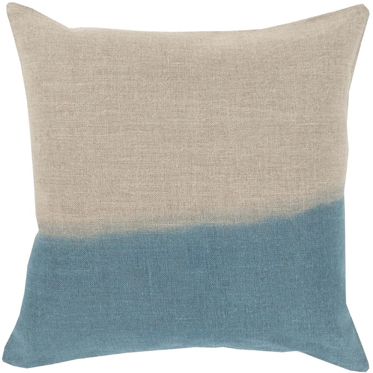 Surya Pillows 18" x 18" Dip Dyed Pillow