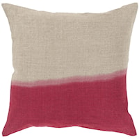 22" x 22" Dip Dyed Pillow