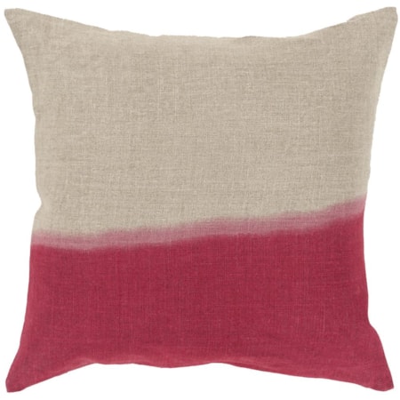 22" x 22" Dip Dyed Pillow