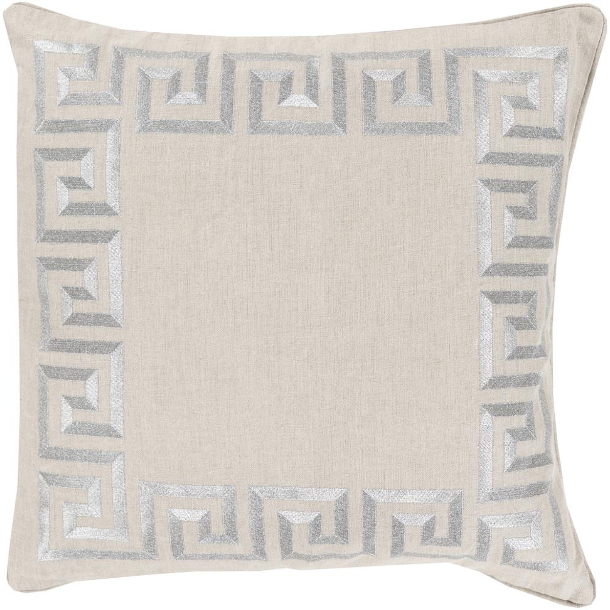 Surya Pillows 18" x 18" Key Pillow