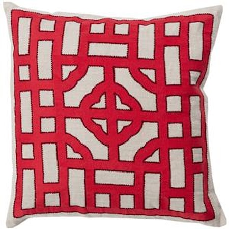 18" x 18" Chinese Gate Pillow