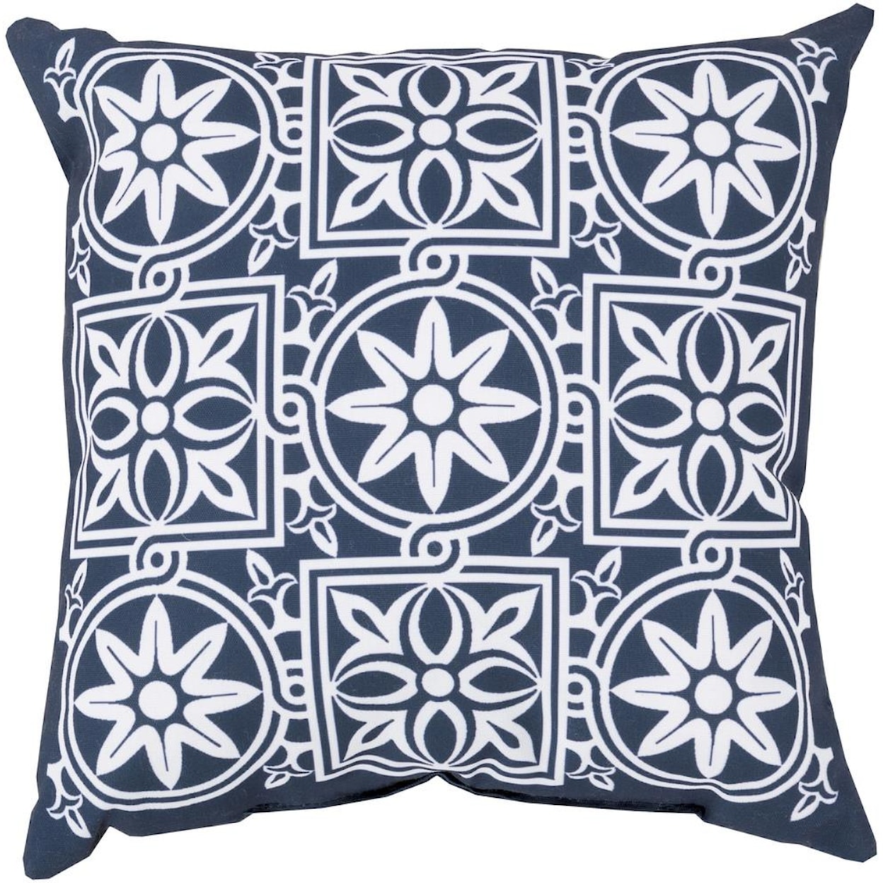 Surya Pillows 26" x 26" Outdoor Safe Pillow