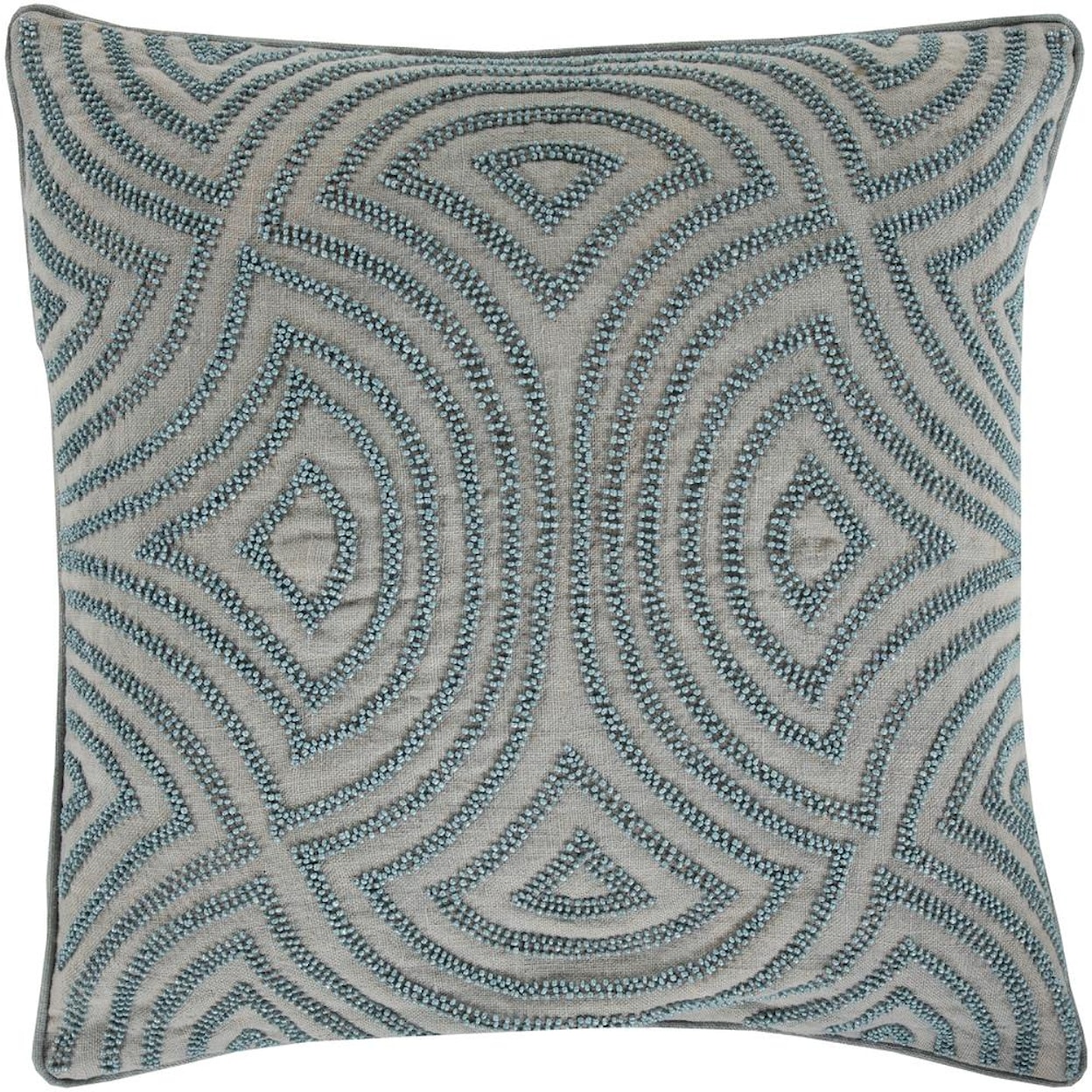 Surya Pillows 18" x 18" Skinny Dip Pillow