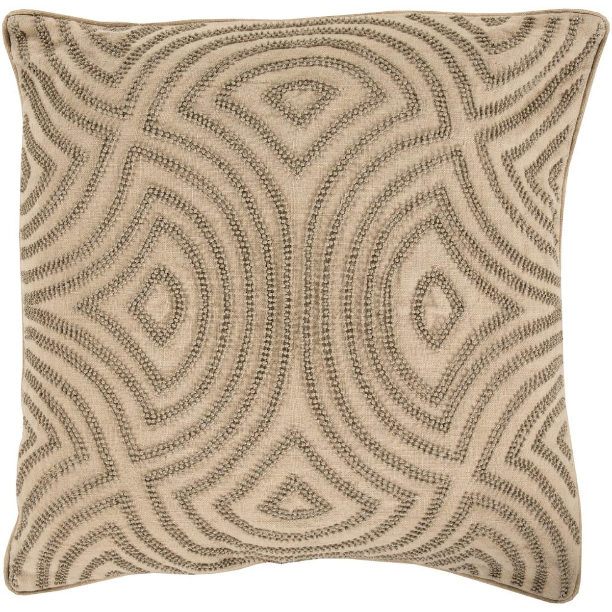 Surya Pillows 20" x 20" Skinny Dip Pillow