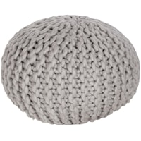 20" x 20" x 14" Fargo Pouf