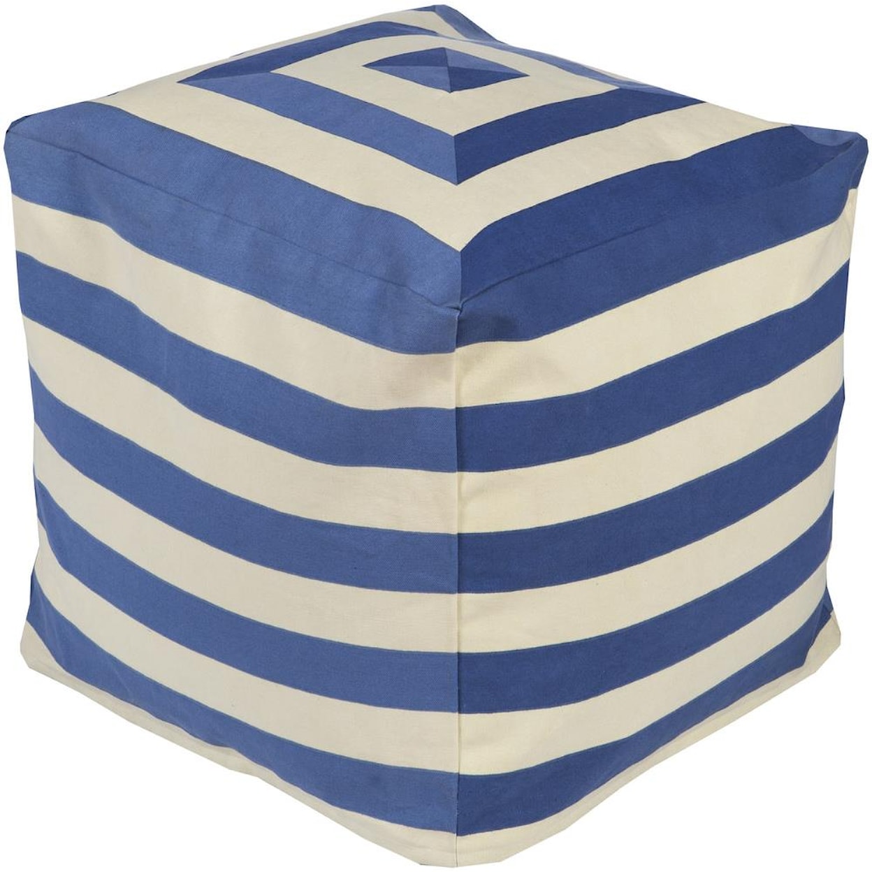 Surya Poufs 18" x 18" x 18" Playhouse Pouf