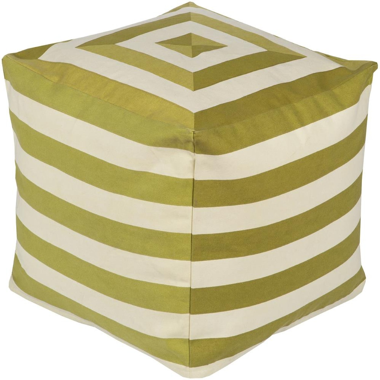 Surya Poufs 18" x 18" x 18" Playhouse Pouf