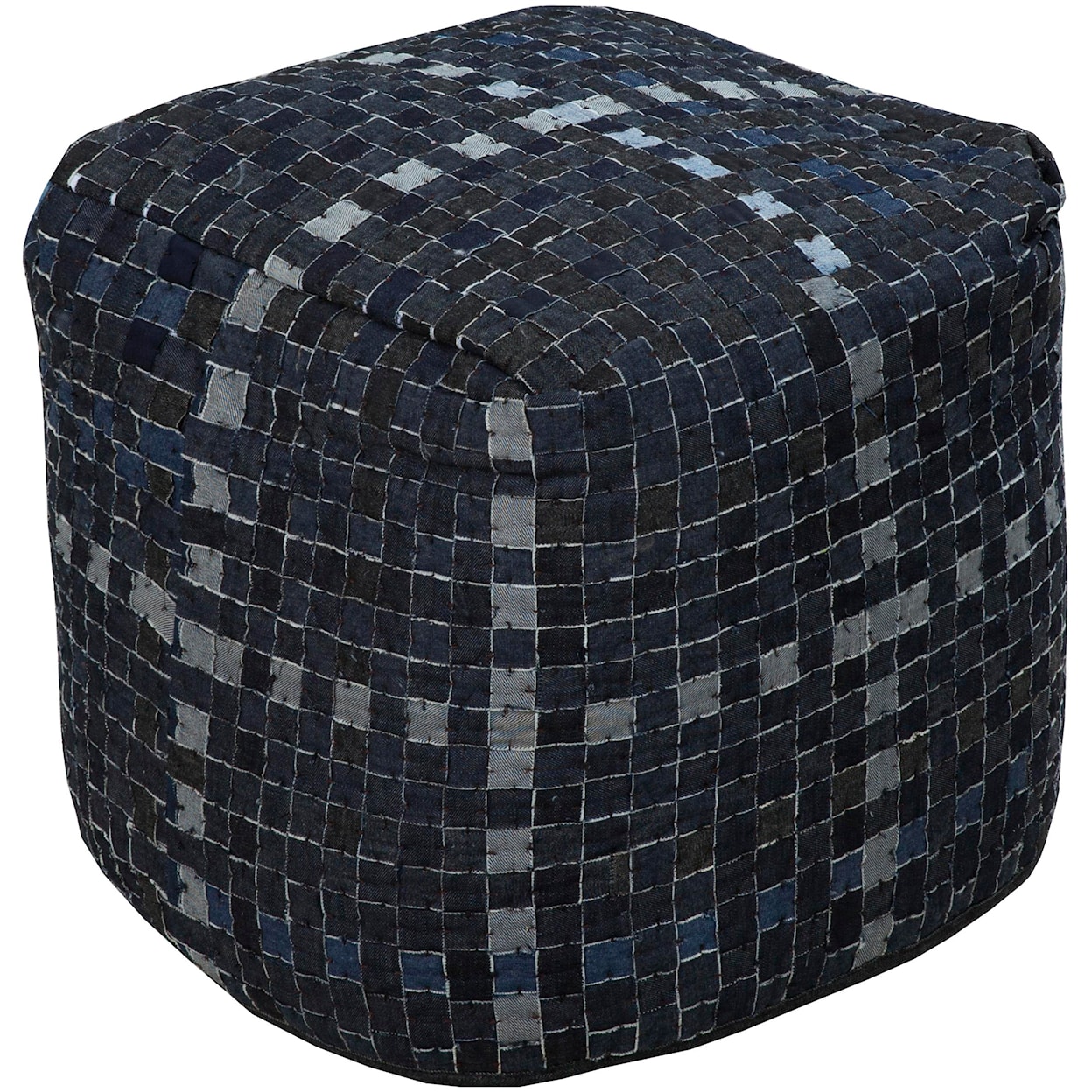 Surya Poufs 18"x18"x18" Pouf