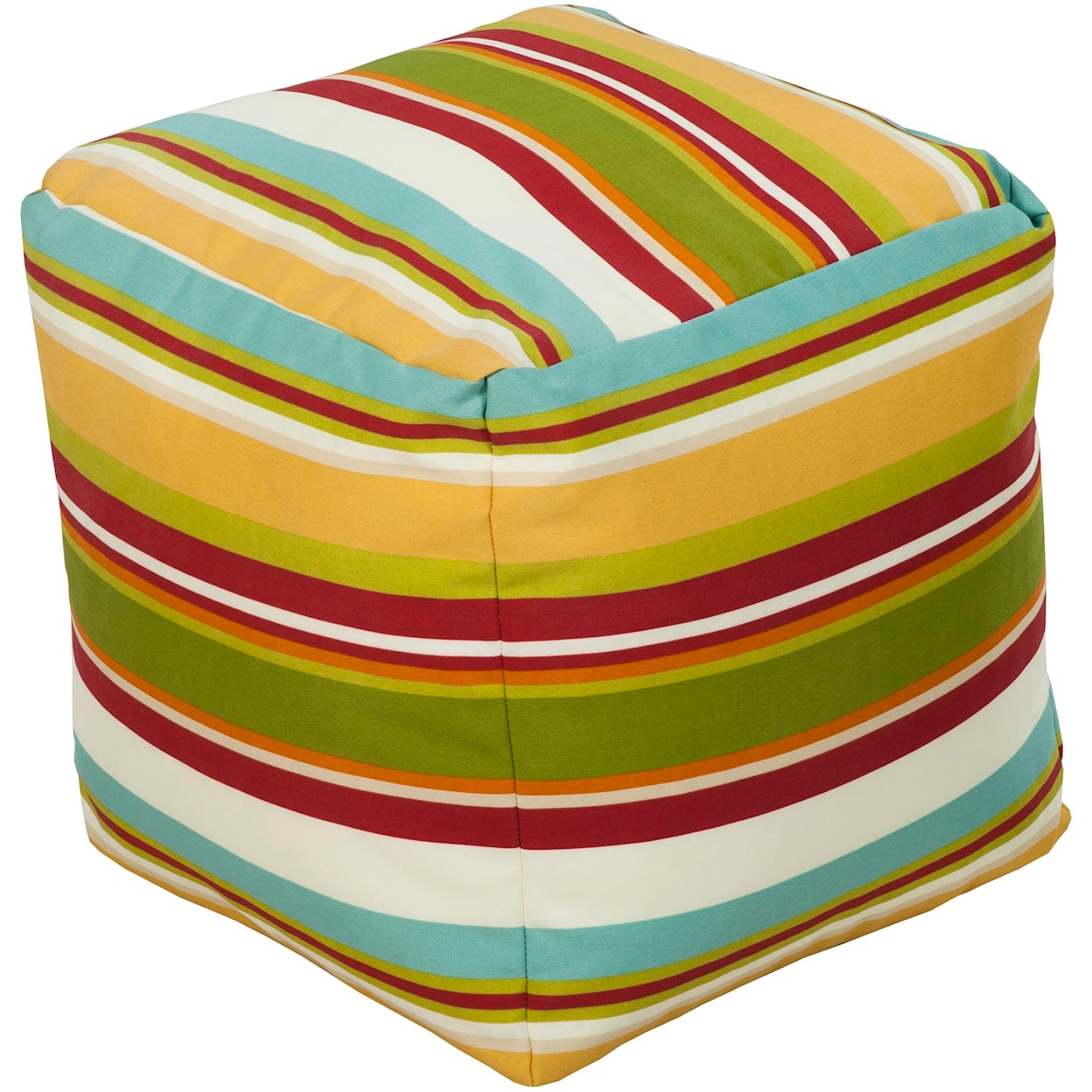 Surya Poufs 18"x 18"x 18" Pouf