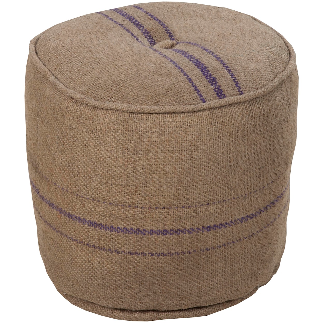 Surya Poufs 18"x18"x17" Pouf