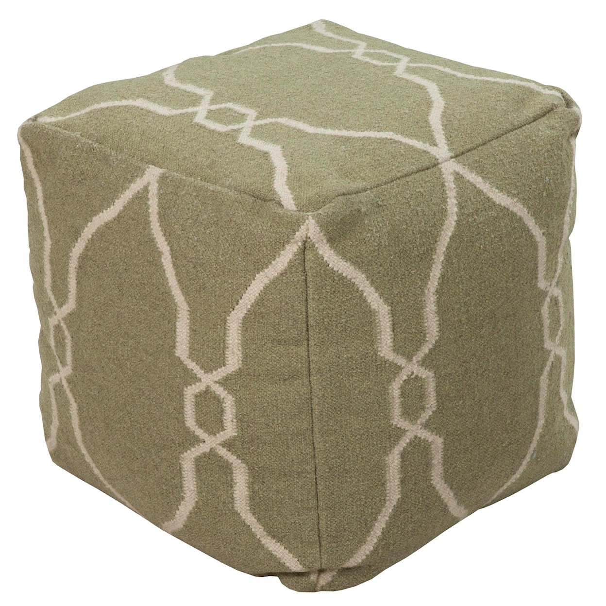 Surya Poufs 18"x18"x18" Pouf