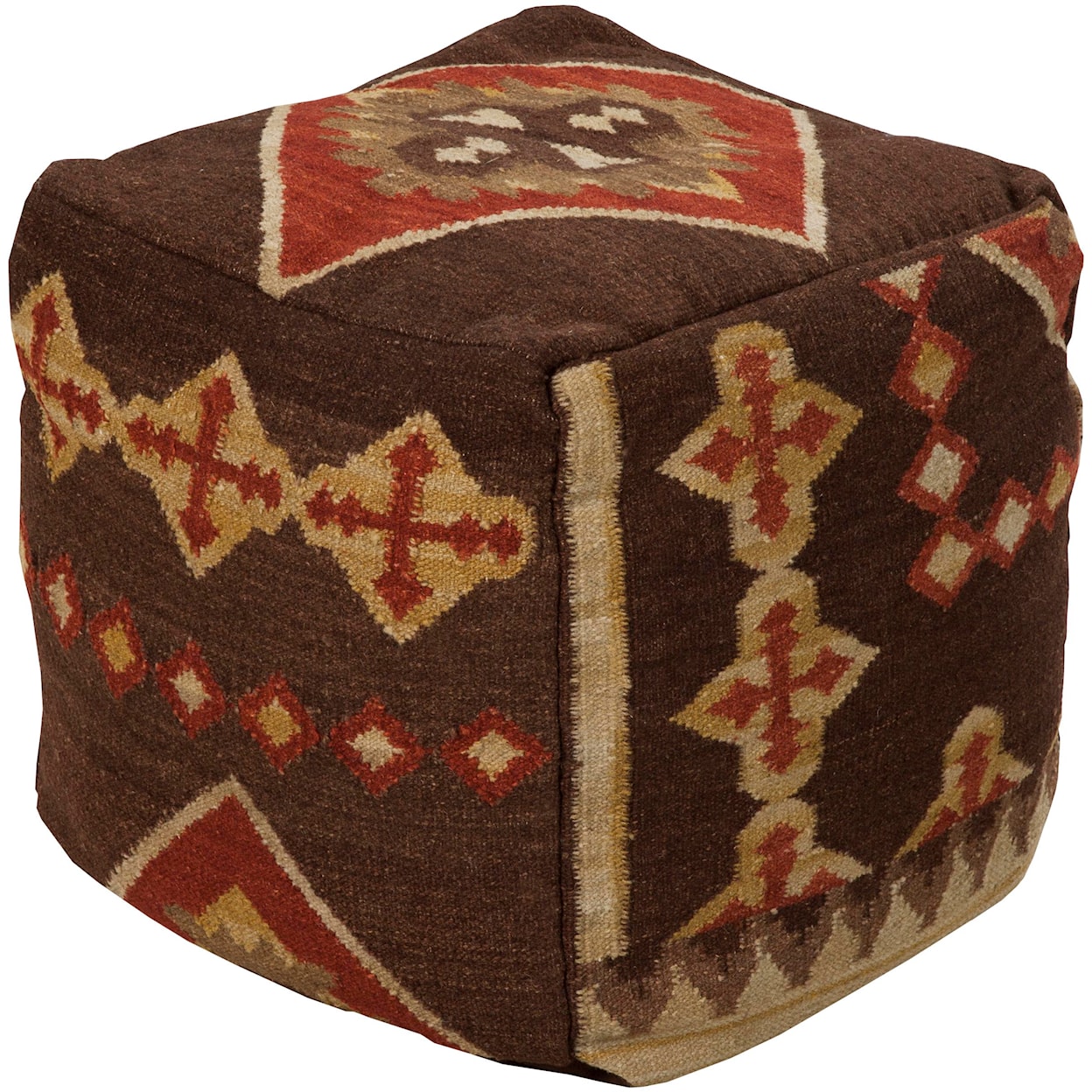 Surya Poufs 18"x18"x18" Pouf