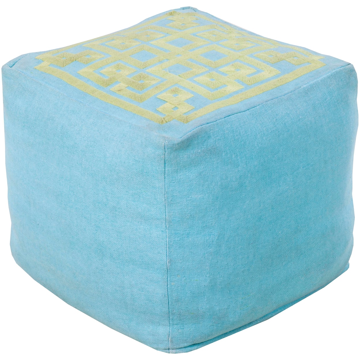 Surya Poufs 18" x 18" x 18" Pouf