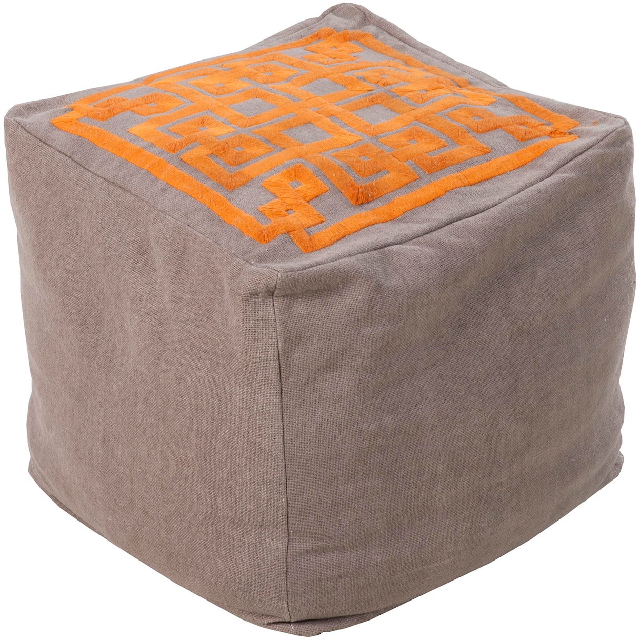 Surya Poufs 18" x 18" x 18" Pouf